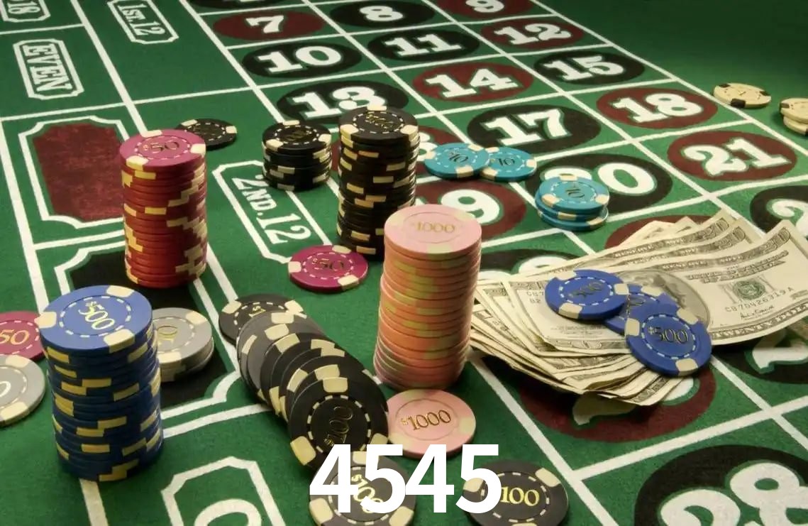 Sinta a adrenalina dos jogos de cassino com 4545